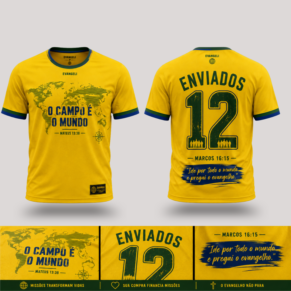 Camisa 12 Enviados