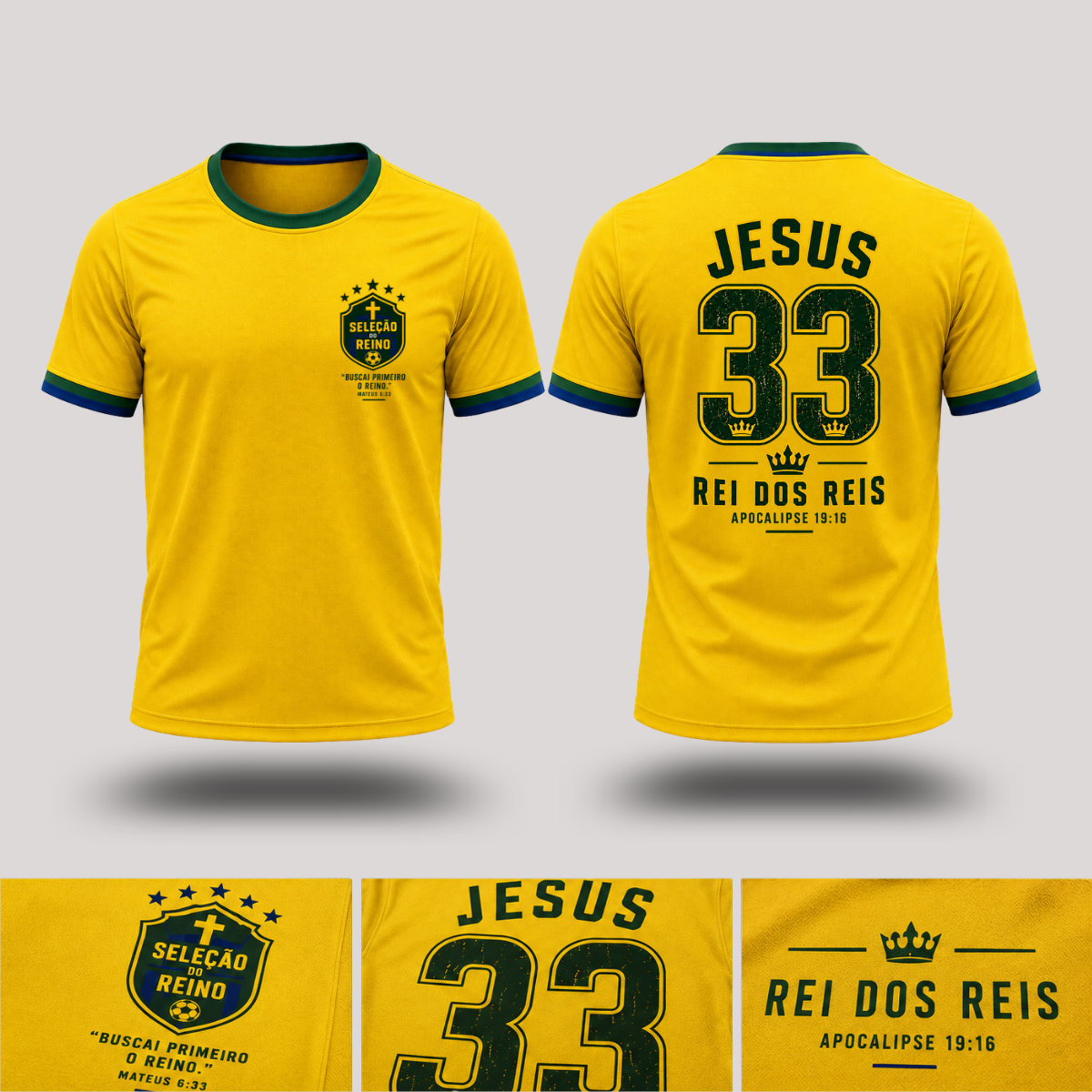 Camisa Jesus 33