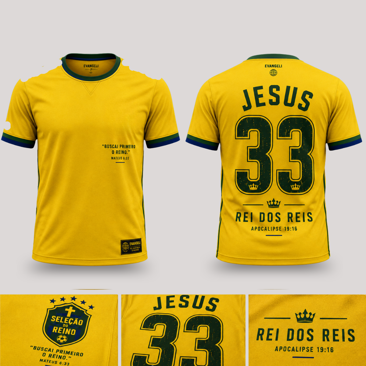 Camisa Jesus 33